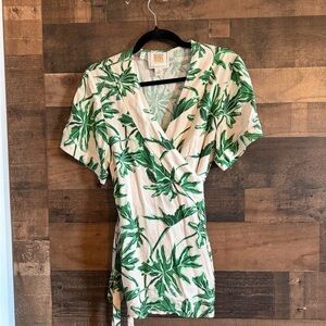 Day Robe top in Jungle Print